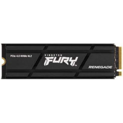 Kingston FURY Renegade - SSD - 1 TB - internal - M.2 2280 - PCIe 4.0 x4 (NVMe) - integrated heatsink